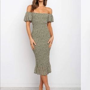 NWT Petal+ Pup RUBIK DRESS - GREEN